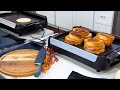 Blue Jean Chef 1800w Indoor Reversible Grill & Griddle with Lid on QVC