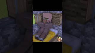 【Minecraftアニメ】村人の朝【アニメーション】#マインクラフト #マイクラ #アニメ