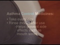 managing asthma using a diskus inhaler