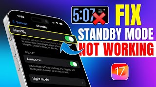 How to Fix iPhone Standby Mode Not Working After iOS 17 Update