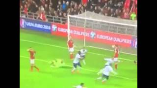 Gol de Cristiano Ronaldo no Ultimo Minuto Portugual 1 - 0 Dinamarca