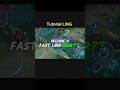 Tutorial ling fasthand #mlbb #ling #icarry