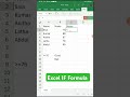 excel if formula in tamil exceltutorial microsoftexcel microsoftoffice