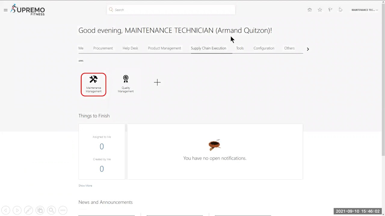 Oracle S Maintenance Cloud A Day In The Life Of A Maintenance Manager