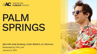 PALM SPRINGS | Q&A with Andy Samberg, Cristin Milioti & J.K. Simmons