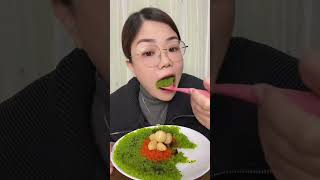 ASMR MUKBANG - Caviar Shrimp with Chili Sauce 칠리 소스를 곁들인 캐비아 새우 Udang Kaviar dengan Sos Cili #1696