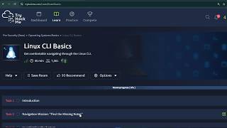 TryHackMe | Linux CLI Basics Room