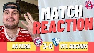 Bayern continue wining ways! - Bayern Munich 3-0 VfL Bochum - Match Reaction