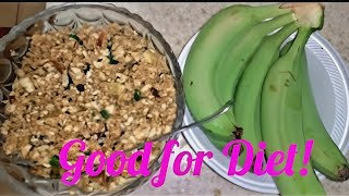 Grandma's style Special unripe banana chutney good for diet ( কাঁচা কলার ভর্তা /চাটনি )