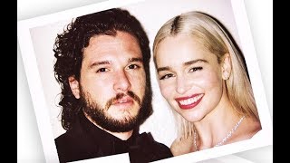 Emilia Clarke & Kit Harington at Golden Globes 2018 and After Party Part 1 | Jonerys 2018