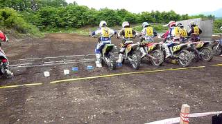 2011　関東モトクロス選手権　群馬大会　第３戦　ＮＡ２予選Ａ組