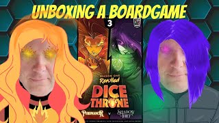 Dice Throne Pyromancer VS Shadow Thief - An Unboxing