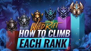 How to RANK UP - Climb out of ANY ELO in Wild Rift (LoL Mobile)
