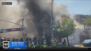 9 businesses impacted by 5-alarm fire in Williamsburg