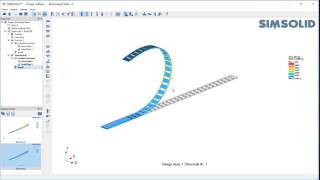 SIMSOLID geometric non-linear analysis