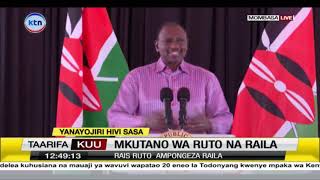 President Ruto thanks Kenyans for supporting Raila’s AUC bid