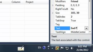 Visual Basic Tutorial 4 - Task Manager