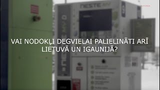 Degvielas cenas Baltijā izlīdzinās - kāpēc?