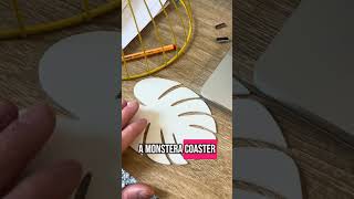 Monstera Leaf Coaster  #3dmodeling