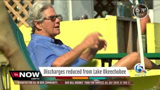 Discharges reduced from Lake Okeechobee