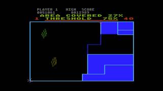 Qix for Atari 800