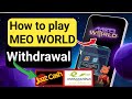 How to play meo world game||How to play forsage nft game||Nft Price | Withdrawal Jazzcash Easypaisa