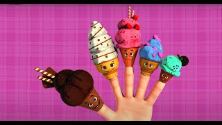 Best Finger Family Songs | ICE CREAM FINGER FAMILY 🍧| 3D Nursery Rhymes And Kids Songs