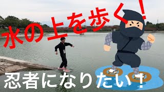 【検証】水の上を走れるのか！？ninja【忍者】