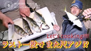 【大分県南 再び尺アジなるか!? 釣った尺アジ即さばいて食う!!】SOTvol,12