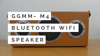 AMAZING Portable Wireless WiFi/Bluetooth Multi-Room Stereo Speaker System - GGMM M4