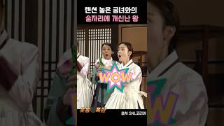 텐션 높은 궁녀와의 술자리에 개신난 왕 #snl #한선화