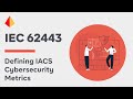 Leveraging IEC 62443 Security Level SL Requirements to Define IACS Cybersecurity Metrics