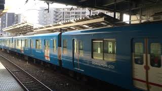 【どらえもん ごう】西武新宿線 30000系 ドラえもんラッピング電車「DORAEMON-GO!」@狭山市駅