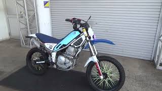 J13-6.トリッカー YAMAHA TRICKER XG250 DG10J型 2004年式 少しカスタム エンジン実働!吹け上がり良好!/DELTA Barrel4マフラー/豊橋市/ヤフオク出品中