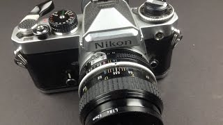 Kenneth Wajda Buying a Film SLR: NIKON FE Camera