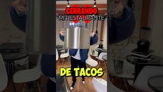 Cerrando mi restaurante de tacos en Rusia