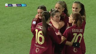 Napoli F. - Roma 0-1 | Dragoni decide la gara d’andata | #CoppaItaliaFemminile Frecciarossa