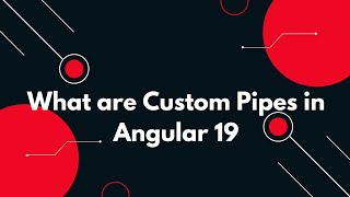 #40 🌟 Angular 19 Tutorial: Step-by-Step Guide to Creating Custom Pipes 🚀