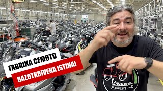 Razotkrivena CFMOTO Fabrika - Mudrolije na Motorima