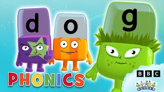 Phonics - Simple Spelling | Learn to Read | Alphablocks