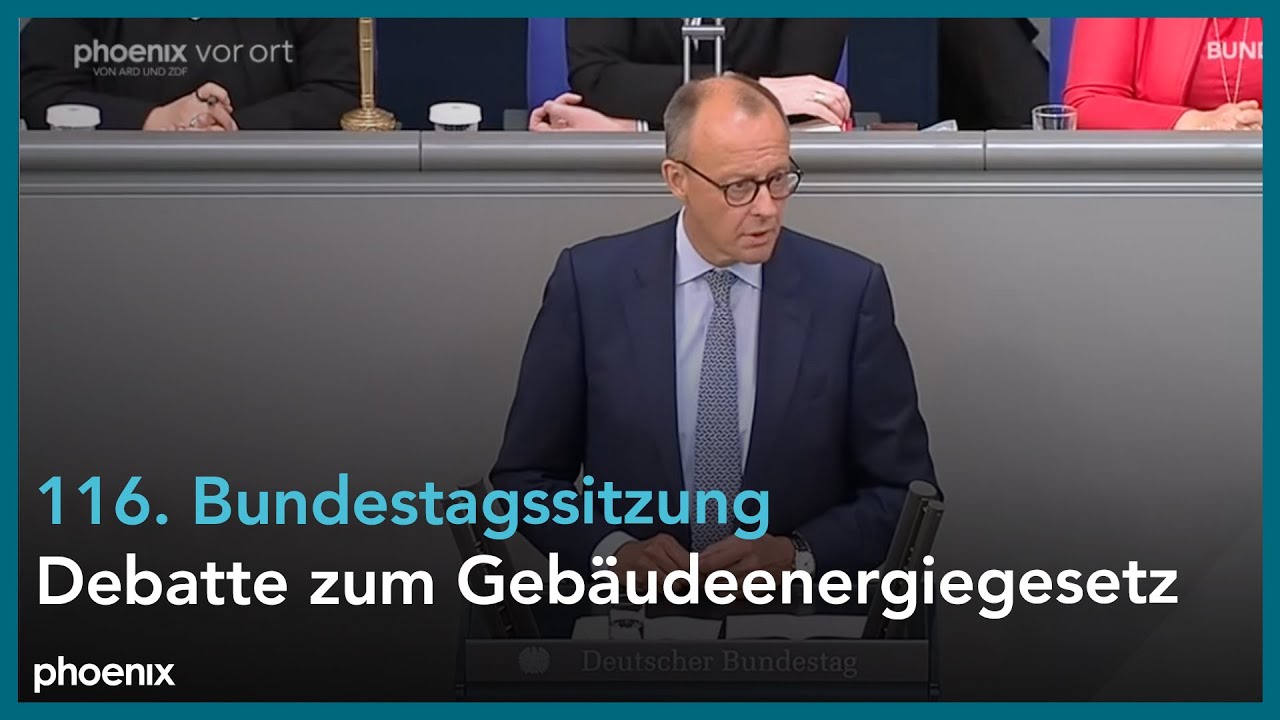 Bundestag: Debatte Zum Gebäudeenergiegesetz Am 07.07.23 - YouTube