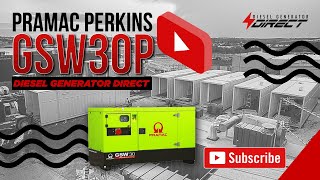 GSW30P Pramac Perkins Diesel Generator