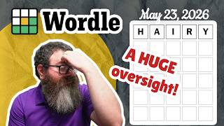 I just didn't see it... | Wordle #1799 (May 23, 2026)