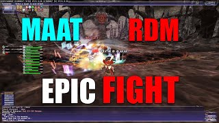 FFXI Nostalgia Maat Fight Red Mage 70 Solo - No Chainspell, No HP/MP Potions