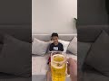 empty water cup prank on brother 🤣 shorts