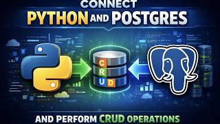 How to connect Python and postgreSQL | @learnwithmejay