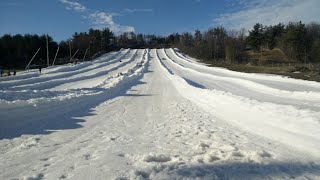 CHICOPEE SKI AND TUBING PART 1 #amazing #tubing #snow #adventure