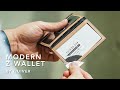 Switch ANY bill or business cards with NO SLEIGHT OF HANDS | Modern Z Wallet by Quiver