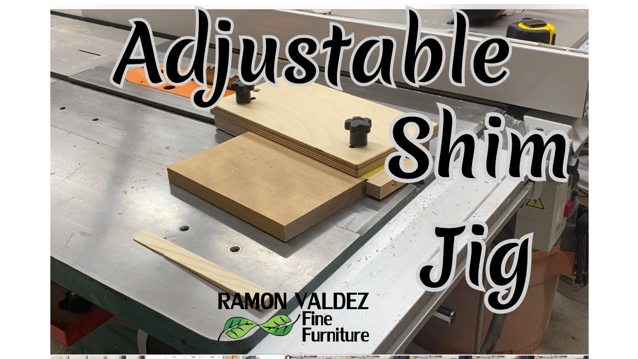 Create Different Perfectly Tapered Shims Easily Youtube