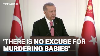 Erdogan: 'Türkiye stands with the people of Palestine'